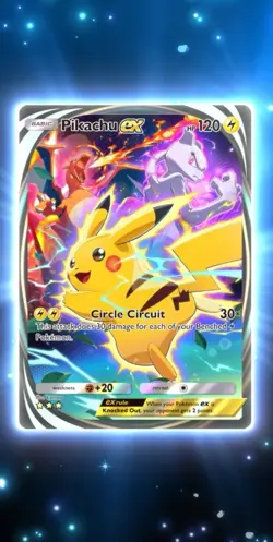 Pokemon Tcg Pocket Pikachu Immersive Art Card - Image 1
