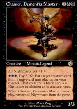 Chainer, Dementia Master - Light Play MTG Torment - Image 1