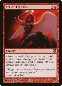 Act of Treason - Light Play MTG Duels of the Planeswalkers - Image 1