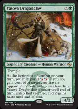 Yasova Dragonclaw - Light Play MTG Fate Reforged - Image 1