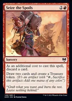 Seize the Spoils - Light Play MTG Kaldheim - Image 1