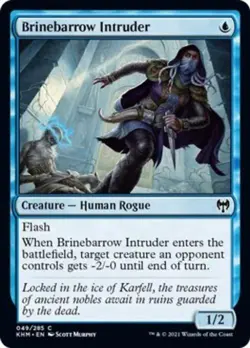 Brinebarrow Intruder - Light Play MTG Kaldheim - Image 1