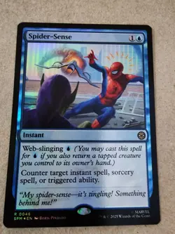Spider-Sense - #46 Foil - Marvel's Spider-Man - Mtg - Image 1