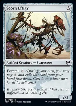 Scorn Effigy - Near Mint MTG Kaldheim - Image 1