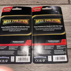 Pokemon TCG Mega Evolutions Blister Pack x2 Tyranitar & Wailord New & Sealed - Image 2