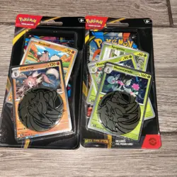 Pokemon TCG Mega Evolutions Blister Pack x2 Tyranitar & Meowscarada New & Sealed - Image 1