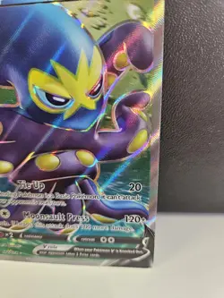 Pokemon TCG Grapploct V 072/073 Ultra Rare Holo Champion's Path - Image 3