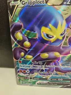 Pokemon TCG Grapploct V 072/073 Ultra Rare Holo Champion's Path - Image 4