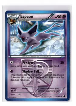 Espeon (Team Plasma) - 48/116 Plasma Freeze Regular Rare - LP - POKEMON TCG - Image 1