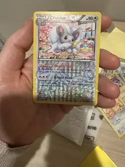 Cinccino RC19/RC25 LP -Holo Pokemon Card- Minccino Rc 18 - Image 1