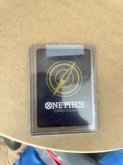 one piece Oda signature Luffy Trading Card and In The Best Condition It Can Be - Image 2
