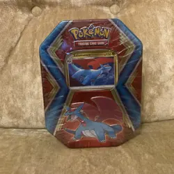 Salamence Holo 3 Booster Pack Tin 2019 Pokemon Cards TCG Brand New Sealed - Image 1