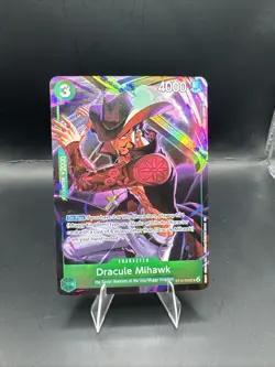 Dracule Mihawk (Illustration Box Vol.4) ST12-003 One Piece Promotion Cards Foil - Image 1