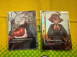 Gundam Card Game Suletta Top 4 Newtype Challenge Promo, Overflowing Affection - Image 1