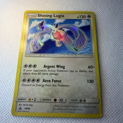 Pokemon TCG Shining Lugia Black Star Promo Card SM82 - Image 2