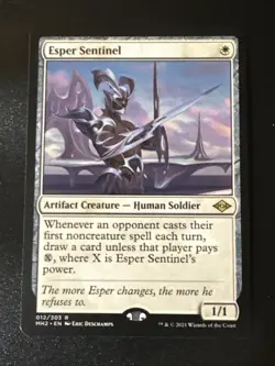 Esper Sentinel X1 Modern Horizons NM Condition See Pics Front/back - Image 1