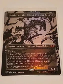 Skithiryx, the Blight Dragon March of the Machine: Multiverse Legends Foil - Image 2