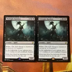 MTG / Midnight Banshee X 2 / Nm & Never Played - Image 1