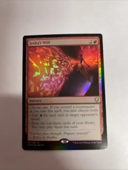 Jeska's Will Commander Legends Foil #187 Rare - Image 1