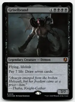 MTG Griselbrand FOIL M Innistrad Remastered 115 LP - Image 1