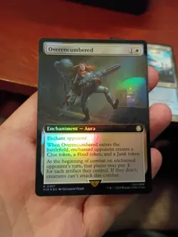 Overencumbered (Extended Art) Universes Beyond: Fallout Foil - Image 1