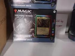 MTG Commander Decks Warhammer 40K UB Full Set of 4 Sealed/Unopened - Image 4