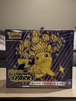 Pokemon Scarlet and Violet Surging Sparks Elite Trainer Box ETB Brand New Sealed - Image 1