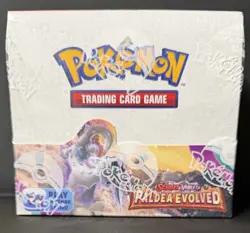 *PALDEA EVOLVED Scarlet & Violet Booster Box* Factory Sealed* Pokemon TCG* - Image 2