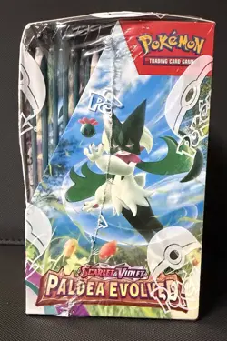 *PALDEA EVOLVED Scarlet & Violet Booster Box* Factory Sealed* Pokemon TCG* - Image 5