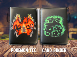 Charizard Pokemon Card Case Trading Card Binder Album Collection 400 Pocket - Image 1