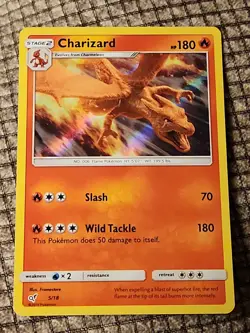 2019 Pokemon TCG Detective Pikachu 5/18 - Charizard - Holo Rare - Image 3