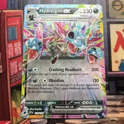Pokemon TCG Hydreigon EX 119/191 Surging Sparks Double Rare Holo NM - Image 1
