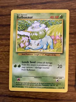 Pokemon - Base Set - Bulbasaur, Charmander, Squirtle- 44/102, 46/102, 63/102 - Image 2