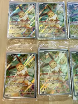 (8) Pokemon TCG Eevee - 173 SVP Prismatic Evolutions ETB Promo SEALED LOT OF 8 - Image 2
