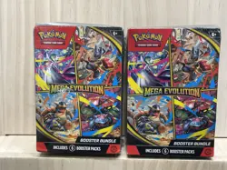 Pokemon TCG: Mega Evolution MEG Booster Bundle Sealed Lot of 2 - Image 1