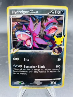 Pokemon Hydreigon C SWSH138 Celebrations Holo Black Star Promo NM - Image 1