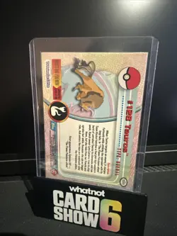 Topps Pokemon 128 Tauros Blue Label NM - Image 2