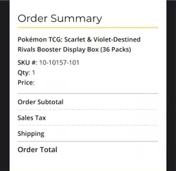 POKEMON TCG: DESTINED RIVALS BOOSTER DISPLAY BOX 🎴 36 PACKS - Image 3