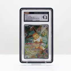 Pokemon Eevee Holo #173 Prismatic Evolutions ETB Promo 2025 - CGC 9.5 Mint+ - Image 1