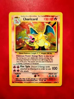 Charizard 4/102 Base Set Holo Pokemon TCG - Image 1