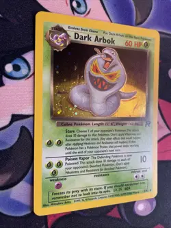 Pokemon - Dark Arbok 2/82 Holo [Team Rocket Set] *Lightly Played - LP* - Image 2