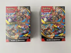 2x Pokemon TCG Mega Evolution Booster Bundle - Image 1