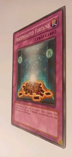 Yugioh - Accumulated Fortune CDIP-EN057 Common 1st Edition Very Light Play/NM - Image 3