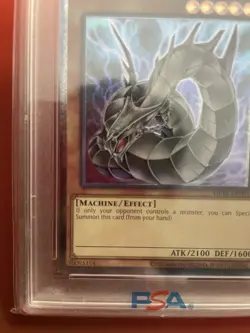 Yu-Gi-Oh Cyber Dragon Ultimate Rare Card OP16-EN001 PSA 10 - Image 5