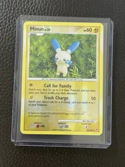 Pokemon TCG Minun Supreme Victors Reverse Holo Card 71/147 - Image 1