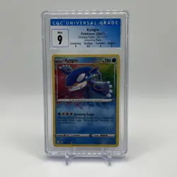 Pokemon Kyogre CGC 9 MINT Shining Fates 021/072 Amazing Rare 2021 Graded Card - Image 1