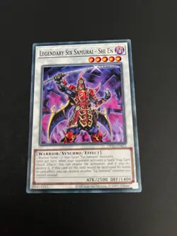 OP26-EN022 Legendary Six Samurai Shi En Common Unlimited Yugioh Card TCG - Image 2