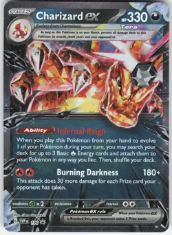 Charizard ex - Promo SV: Scarlet & Violet Promo Cards 196 LP-NM - Image 1