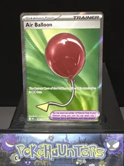 Pokemon Card Air Balloon 166/132 Full Art Secret Rare Mega Evolutions Near Mint - Image 1
