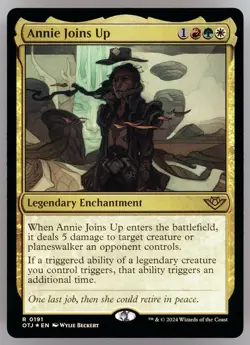 Annie Joins Up Outlaws of Thunder Junction Foil - Image 1